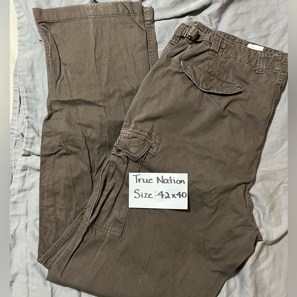 True Nation Cargo Pant, Size 42x40